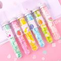 Travel Soft Paper Soap Flower Design Tube Shape Bottle Steel Cap High Quality Flower Soap (Assorted/Random Colour). 