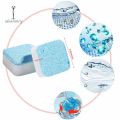 12  pcs Pack Washing Machine Deep Cleaning Tablets – Heavy Duty Drum Cleaner, Bacteria & Odor Remover for Front Load and Top Load Machines. 