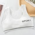 Linmart 1pcs Padded Cotton Sports Bra for girls / women's padded bra. 