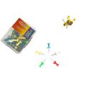38 Pcs Multicolor push Pins for soft board/push drawing pins for Notice Board. 