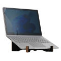 ENRG X-Cross Laptop Stand Support 13 to 17 Inches MDF Wood Feel Organic Portable Inter-lock Design Cooling Air Flow Design Folding. 