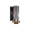 Boost Frost RGB Air Cooler - 120mm Fan, 1500 RPM, 185W Heat Dissipation, 4-Pin PWM, ARGB Lights. 
