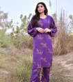 Trendy Launch - New Trendy 2pc Dress - Stitched Sparrow Print - Elevate Your Style Now!. 