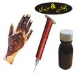 Injection Mehndi 35ml with Injection Henna Applicator pen. 