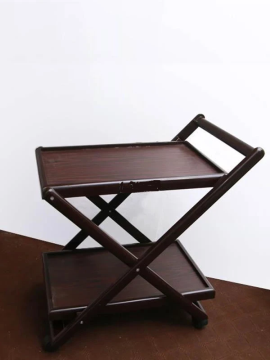 Folding%20Wooden%20Tea%20Trolley%202%20Portions%20Detachable%20Good%20Quality%20Movable%20-%20Image%206