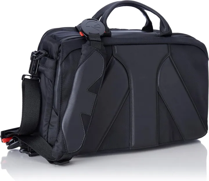 ORANGLES Manfrotto Lino PRO V Messenger Bag - Black, DSLR Camera Bag, Photography Accessories - angled perspective - presenting advantages - Image 4 of 4 | fits any environment | Purchase Manfrotto Lino PRO V Messenger Bag - Black, DSLR Camera Bag, Photography Accessories Michigan | Free Shipping ORANGLES