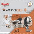 Domestic Wonderchef Gift Set 19Pcs Marble Coated Orignal Nonstick Heavy Weight Best Quality Ever All Colors Available. 
