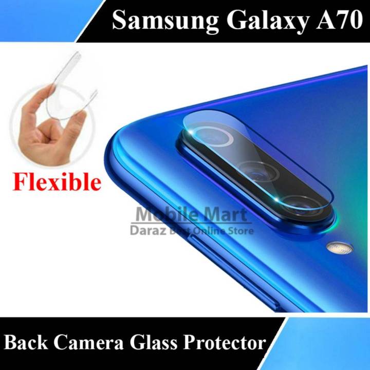 Samsung A70 Back Camera 9H Gorilla Flexible Protector For Galaxy A70