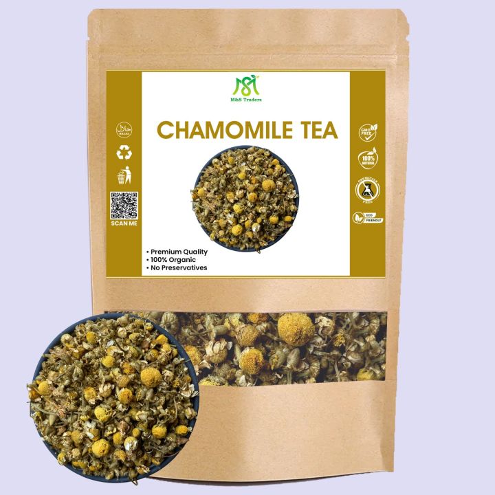 Dry Chamomile Flowers Tea | Organic Gul Babona Tea | Daraz.pk