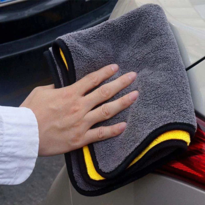 MICRO%20FIBER%20CLOTH%20DOUBLE%20SIDE%20%20IMPORTED%20TOWEL%20-%20YELLOW%20AND%20GREY%2040*40%20cm%20-%20Image%203