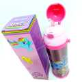 Disney My Little Pony Girls Favorite Character Stainless Steel Water Bottle, Insulated, Vacuum Flask with Straw 500ml for Girls. 