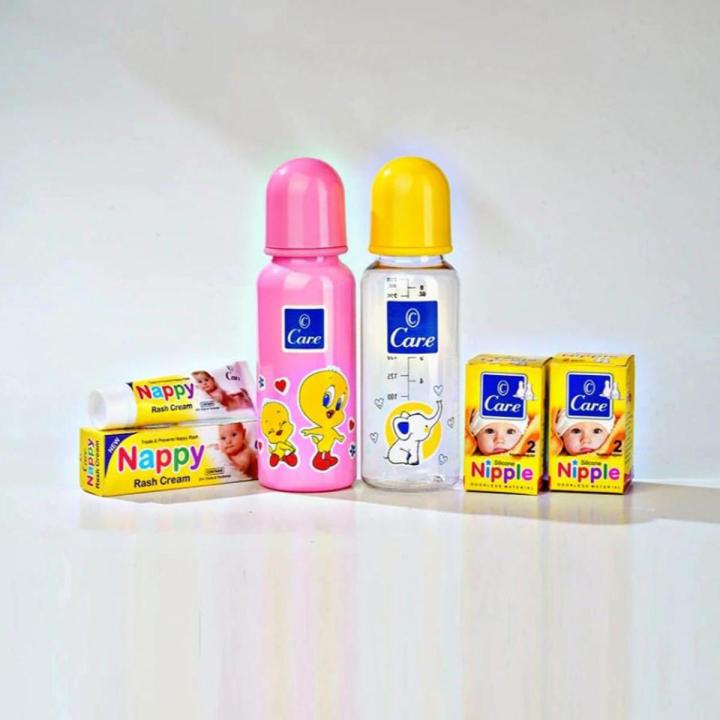 Care Baby Feeder With Handle Large 250ML/9oz With Free Gift