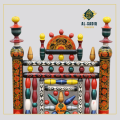 AL-SADIQ TRADERS | Wooden Traditional Chair Village Style Traditional Chinioti Village Chairs Fancy Colourful Chair Handmade  Wooden Chairs For Living Room customized. 