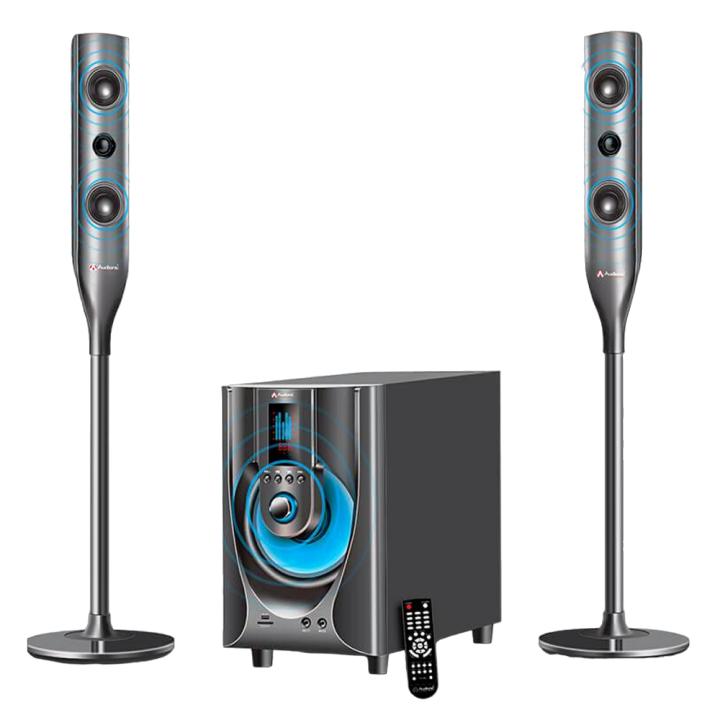 AUDIONIC REBORN RB 95 CHANNEL SPEAKER HOME THEATER WITH WOOFER, SOUND BAR FOR LED & 3D SURROUND SOUND SOUNDBAR - HOMETHEATER
