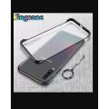 Samsung Galaxy A70 Frameles Case PC Case Hard Transparent Matte Back Cover For Samsung Galaxy A70 Phone Case - YELLOW. 