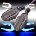Motorcycle Led indicator pair for all bikes ( dual colours bright parking lights flexible quality ). 