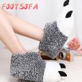 Neutral Cute Bear Caw Shoes Plush  Slippers Paws  Sweetheart Shoes. 
