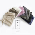 Oversize Shorts Summer Cotton Linen Shorts High Waist Black Shorts Women XL Mini Trousers Casual Basic Short Pants. 