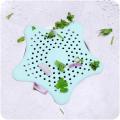 1Pc Star Sewer Outfall Strainer Bathroom Sink Filter Anti-blocking Floor Drain Hair Stopper and Catcher Kitchen Bathroom Accessory. 