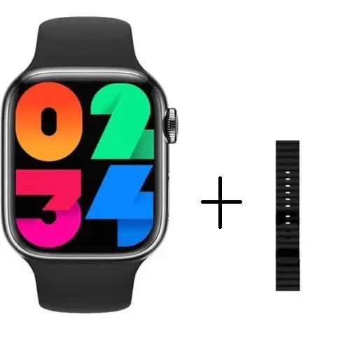 B&M Series 9 Smart Watch | 4 Straps | Series 9 Latest Edition