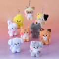 10cm Kpop Idol ZEROBASEONE Plush Doll Keyring ZB1 Zeroni Stuffed Dolls Bag Charm Pendant. 