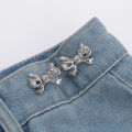 Bowknot Button Adjuster For Pants And Skirts Waist Tightener Adjustable Waist Buckle For Jeans No Sewing Required Maoxiu. 