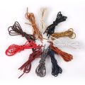 1 Pair Waxed Shoelaces Leather Shoes Boots Shoe Laces. 