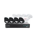 Hivideo 4 Cctv Cameras set of 2Mp With colorful night view HD Full Color Bullet Camera. 