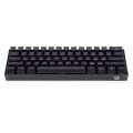 Redragon K630 Wired 60% Gaming Mechanical Keyboard with Pink Backlite and USB type C Cable Brown Switches. 