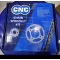 CNC chain sprocket kit CG-125. 