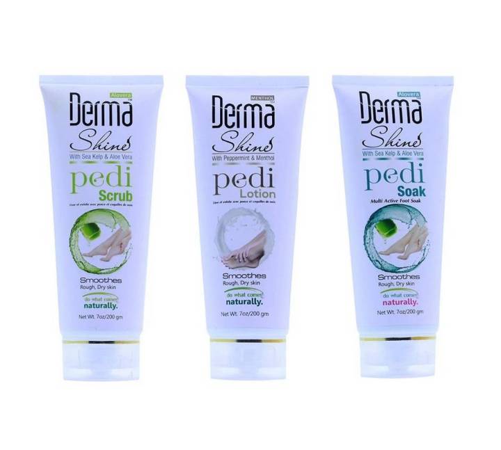 Derma Shine Meni/Pedi kit 70 ml each.