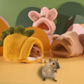 Small Pet Bed Comfortable Rabbit Shape Squirrel House. 