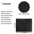 Green Leather Co. Three Style Wallet ( UK 5 ). 