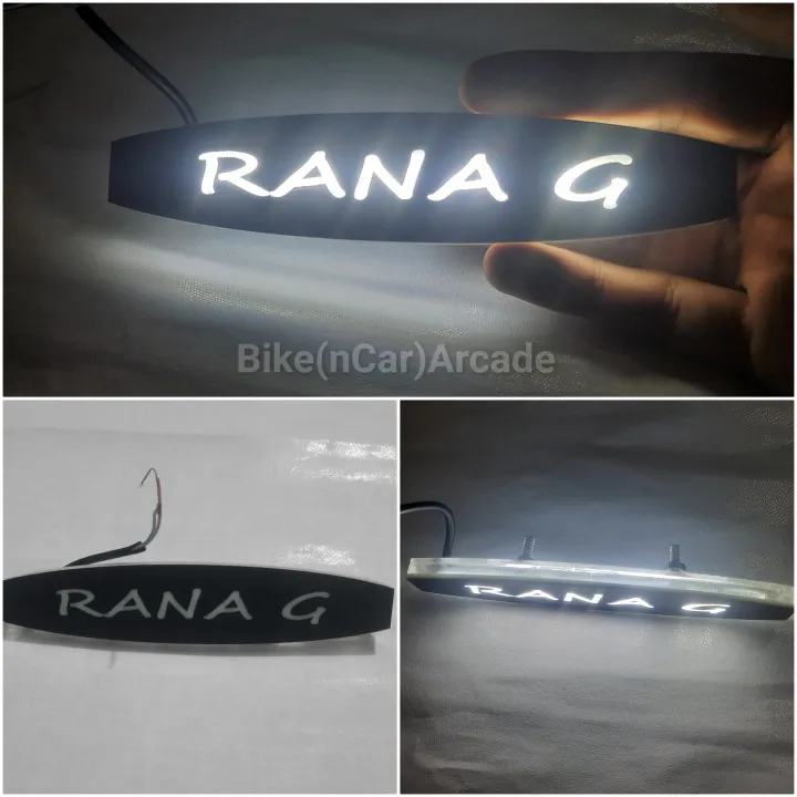 Rana%20G%20Motorcycle%20LED%20Monogram%20for%20FRONT%20Universal%20Names%20Glowing%20WHITE%20Universal%20Fit%20-%20Image%205