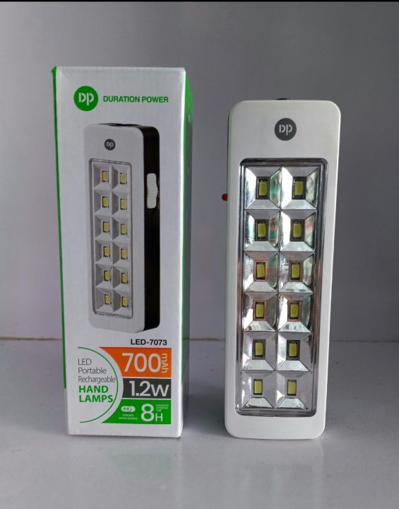 DP LED-7073 Led Rechargeable Hand lamp - Emergency Charging Light Led Torch Light