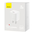 Baseus GaN5 Type C Charger – 20W Mini PD Fast iPhone Charger with US Plug, for iPhone 15/14/13, iPad, Samsung Galaxy and More. 