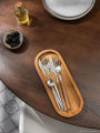 Wooden Fancy Food Serving Tray, Hand Made Wooden Tray,  using for  serving fries ,fast food and  spone & kinfe. 