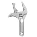 Adjustable Wrench Bathroom Spanner Wrenches Wide Jaw 6-68mm Aluminum Alloy Spanner Wrenches Shank Plumber Hand Tool C. 