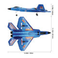 Remote Control MIG-29 Foam Fighter Jet 2.4 GHz - Toy For Boys - Assorted Colors. 