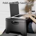 Portable Adjustable Folding Laptop Table & Study Table Can be Used on Bed for Laptop Desk Folding Table Available in 3 Beautiful Colours, Can also be Used for Study Table for Kids. 