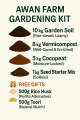 24 kg | Organic Gardening Kit – 10kg Garden Soil, 8kg Vermicompost, 5kg Cocopeat, 1kg Seed Starter Mix | Complete Grow Kit for Gardening, Pots, Seedlings, Vegetables, Herbs, Plants – Free Gift: Rice Husk (Perlite Alternative) & Toori (Mulch + Aeration). 