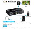 TENDAK 4K@ 60Hz HDR 2x1 HDMI 2.0b Switch Splitter with Audio Extractor Converter & ARC, 2 In 1 Out for Projector TV Display Optical Toslink, Coaxial SPDIF + 3.5mm R/L Analog RCA Stereo Out HDCP 2.2 with Remote Control for PS5, PS4 Pro/Slim, Xbox One X / S. 