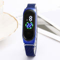 Blue Color Digital Watch Smart Watch/ Magnet Led Watch Ladies Digital Wrist Watch For Women/Girls. 