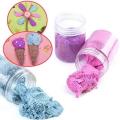 Kids Play Sand Bucket Activity Kit Natural Scented 300 Gram of Free Flowing & Easy to Mold Play Sand Sensory Sand Kit Gift for Boys & Girls ( 300 GM )  2 COLOR. 