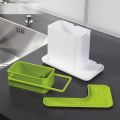 3 in 1 Kitchen Sink Soap & Sponge Organizer. 