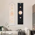 Nordic Bohemian Sun Moon Tapestry Cotton Hanging Cloth Bedroom Background Cloth Living Room Wall Cover Wall Paintings Tapestries. 