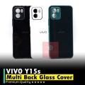 Vivo Y15s Back Cover - Premium Back Glass Case Replacement. 