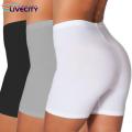 Booty Shorts Good Elasticity Soft Solid Stretch Short Pants. 