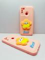 Infinix Hot 9 Play Girls Back Cover - Luxerey Back Cover - Creative Lovely 3D Doll - Fur Case -  Infinix Hot 9 Play Girls Back Cover. 