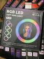 Dark Edge MJ26 10.2" RGB LED Soft Ring Light, RGB Flash Ring Light for Camera Smartphone YouTube Video Shooting and Makeup Light - Best Light For Tiktok And Youtubers. 